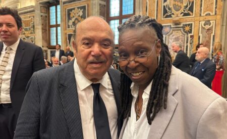 Lino Banfi e Whoopi Goldberg