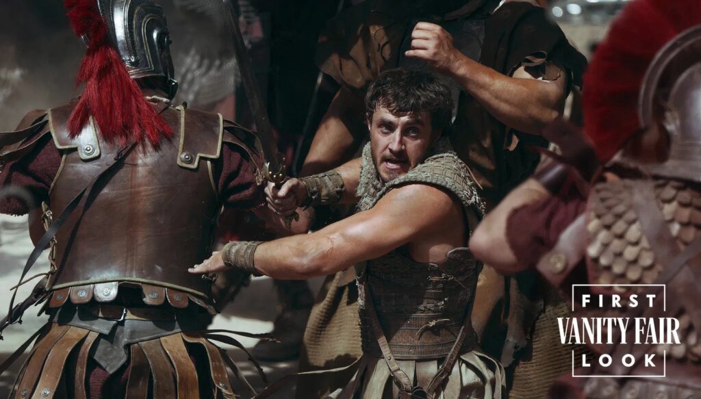 Paul Mescal ne Il Gladiatore 2 [Vanity Fair]