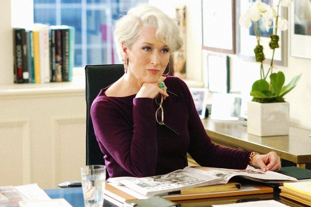 Meryl Streep ne Il diavolo veste Prada