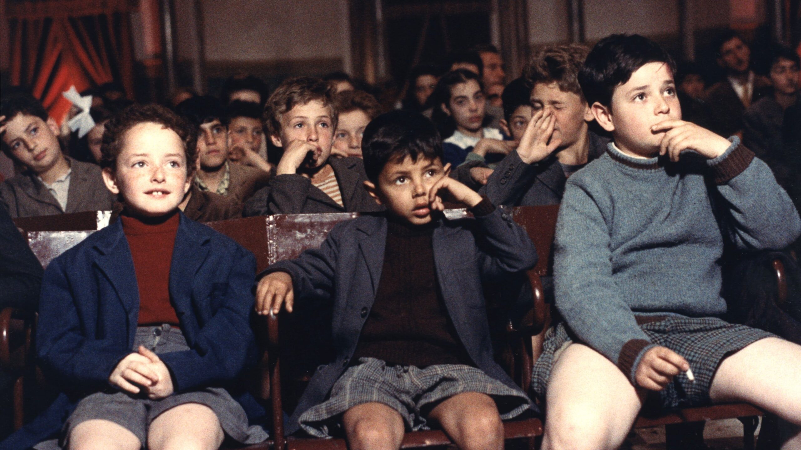 Una scena di Nuovo Cinema Paradiso