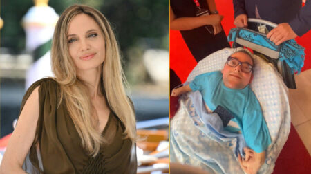 Pasquale Esposito e Angelina Jolie a Venezia 2024