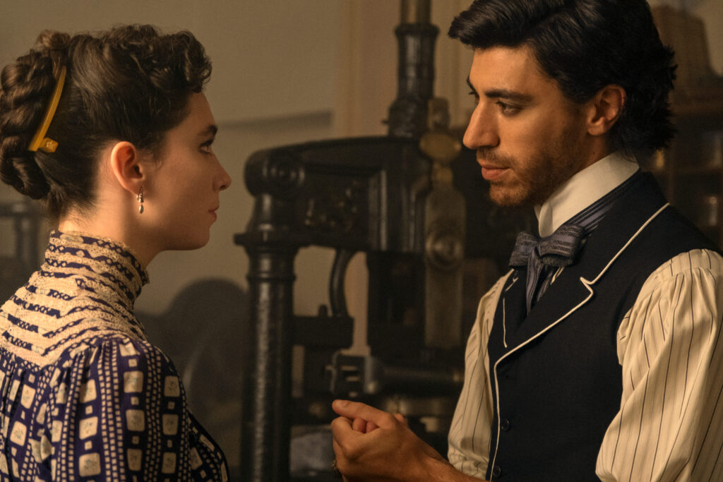 Una scena de La legge Lidia Poët 2 [fonte: Netflix]