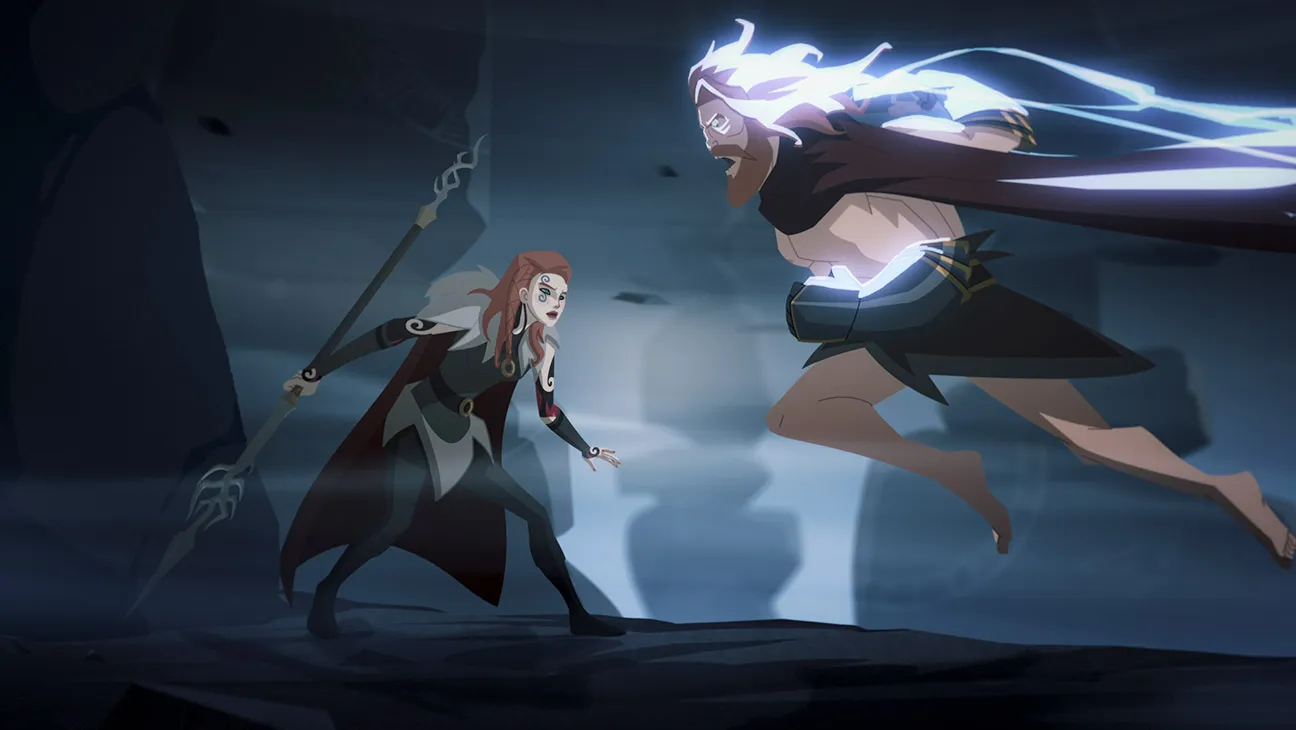 Una scena di Twilight of the Gods (fonte: Netflix)