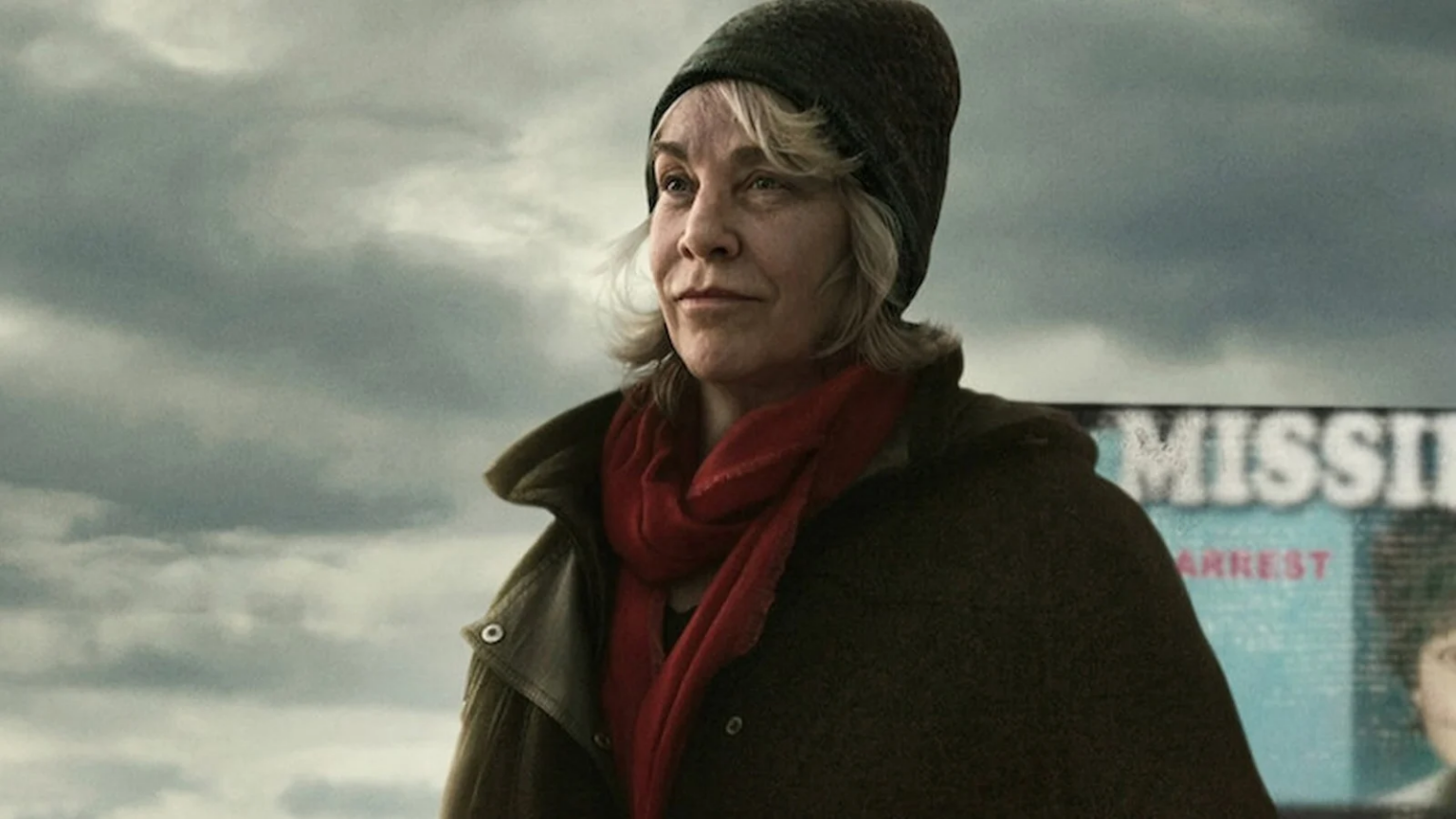 Cathy Terkanian in una scena di Into the Fire: La figlia scomparsa. Fonte: Netflix.