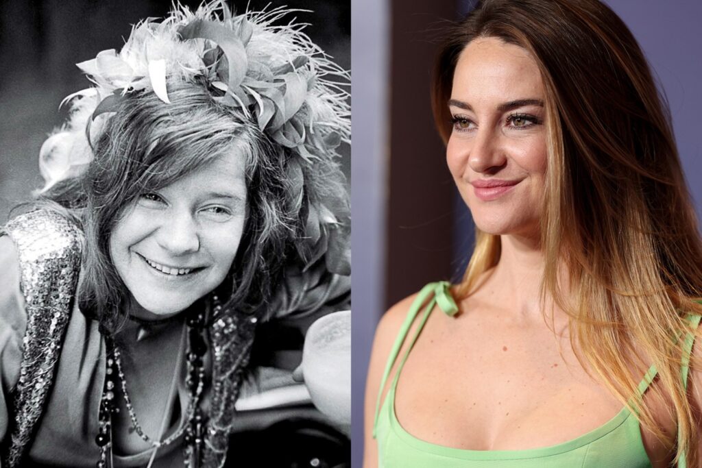 Collage di Janis Joplin e Shailene Woodley [Rolling Stone]