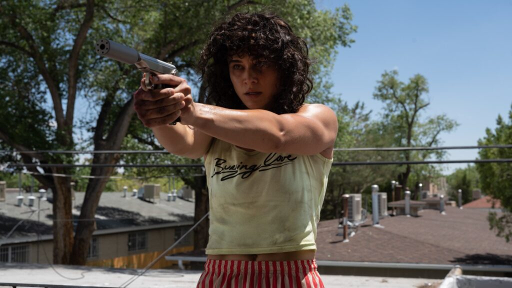 Una scena di Love Lies Bleeding