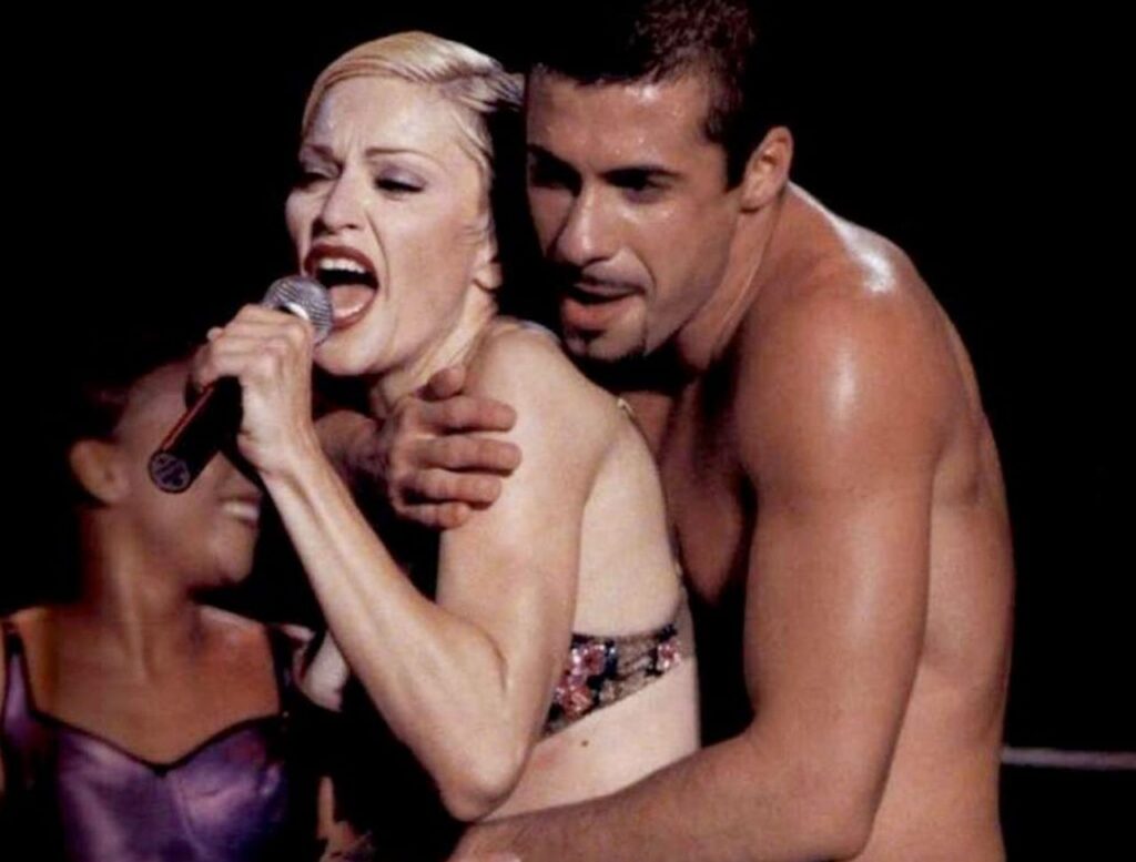 Madonna e Luca Tommassini