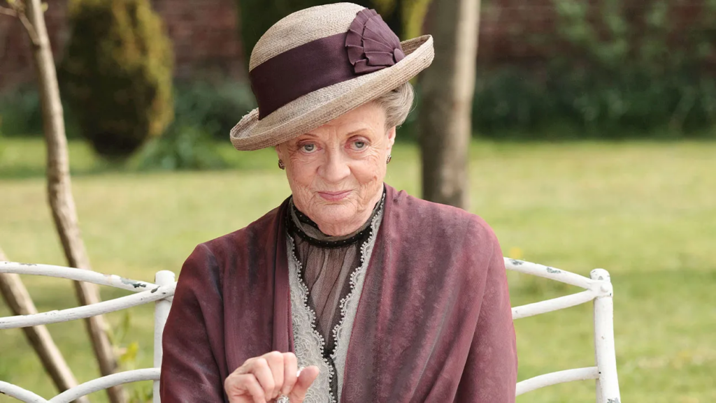 Dame Maggie Smith in Downton Abbey