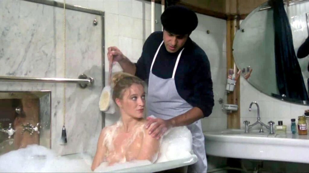 Eleonora Giorgi e Adriano Celentano in Mani di velluto