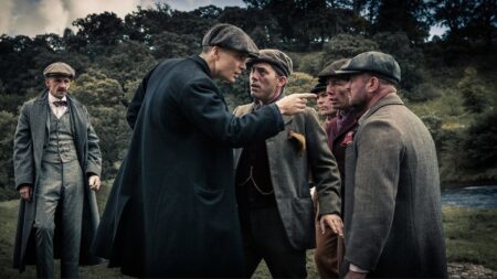 Una scena di Peaky Blinders