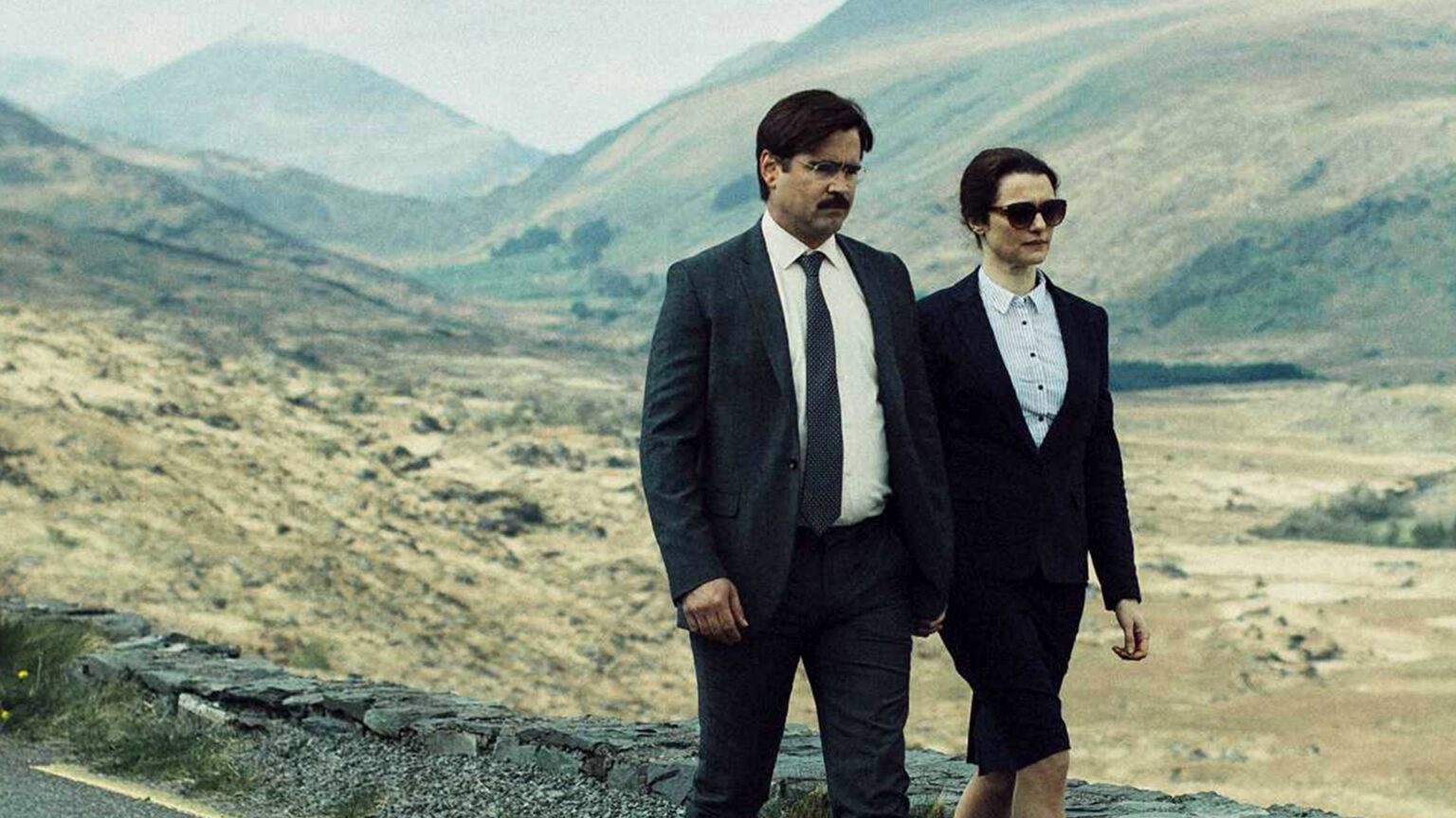 Colin Farrell e Rachel Weisz in The Lobster - Fonte: A24