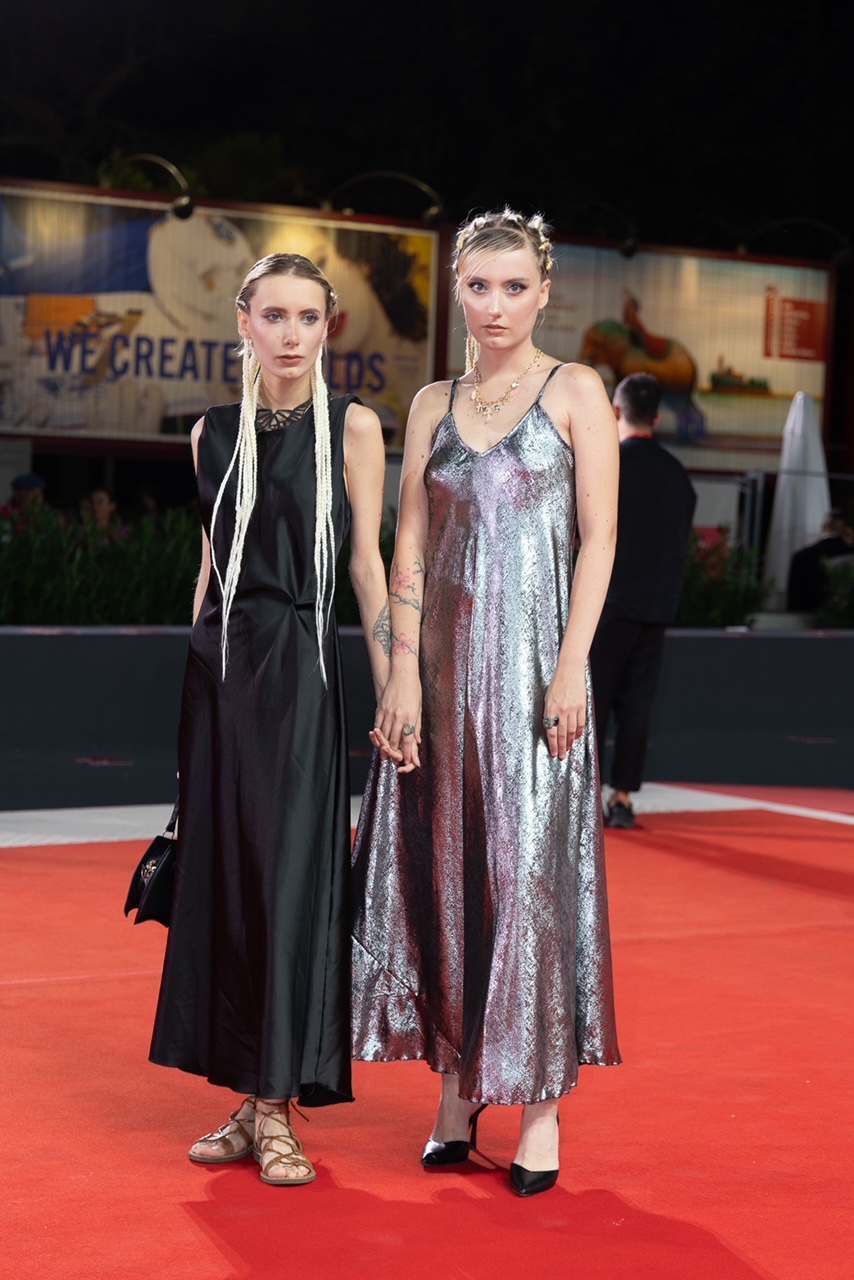 Vera e Lea Borniotto a Venezia 2024, sul red carpet