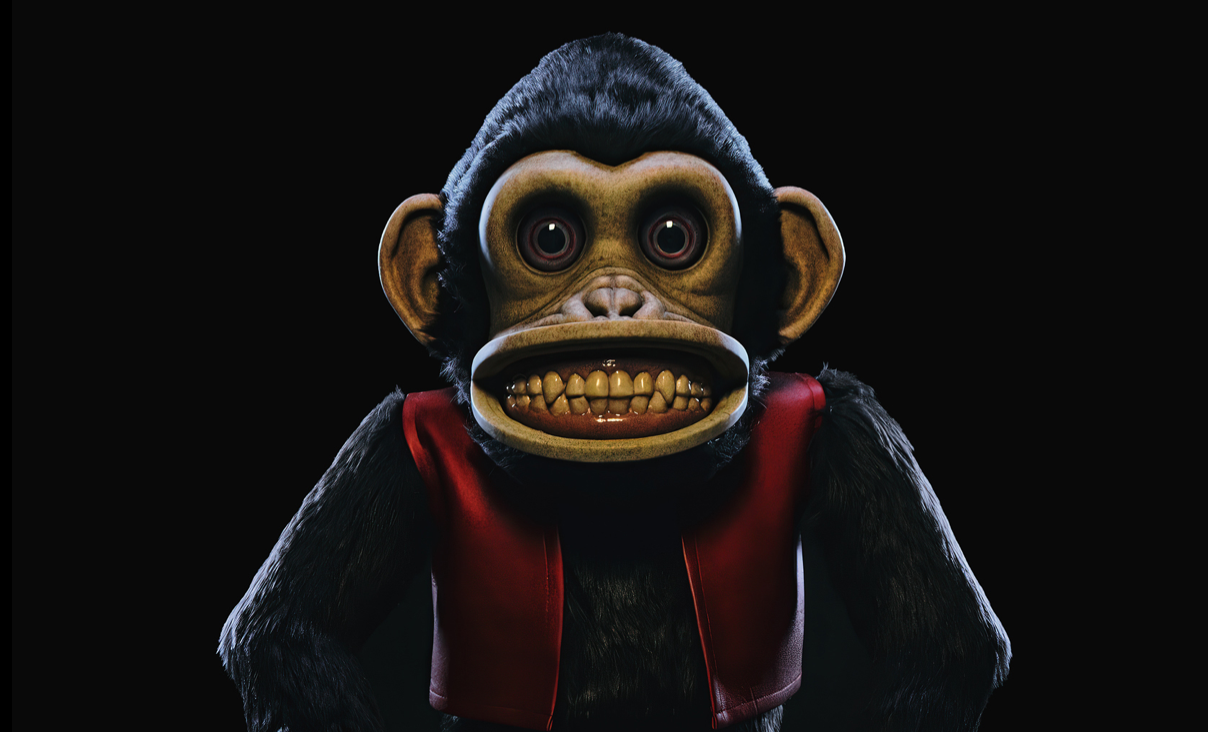 La scimmia protagonista di The Monkey