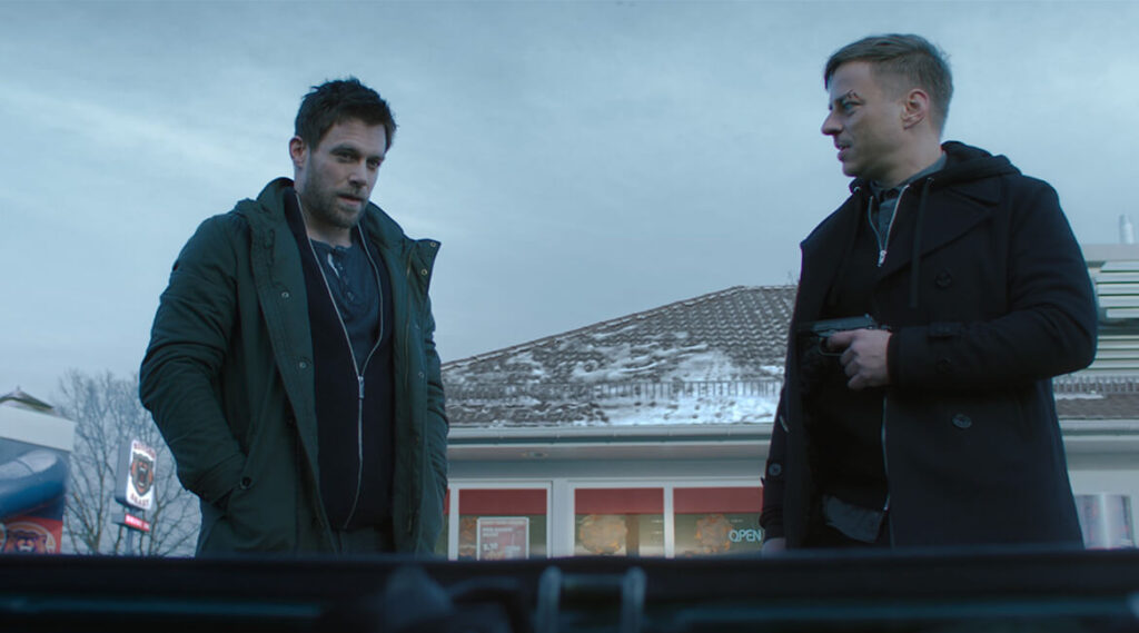 Berlin Falling, una scena del film