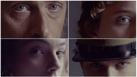 Collage dei volti dei quattro protagonisti de Il Gattopardo [MyMovies]