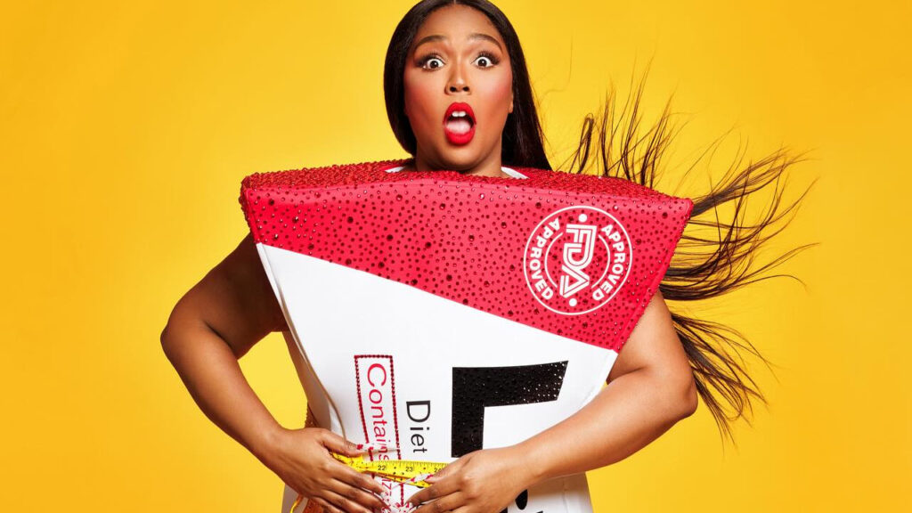 Lizzo con il suo costume di Halloween 2024