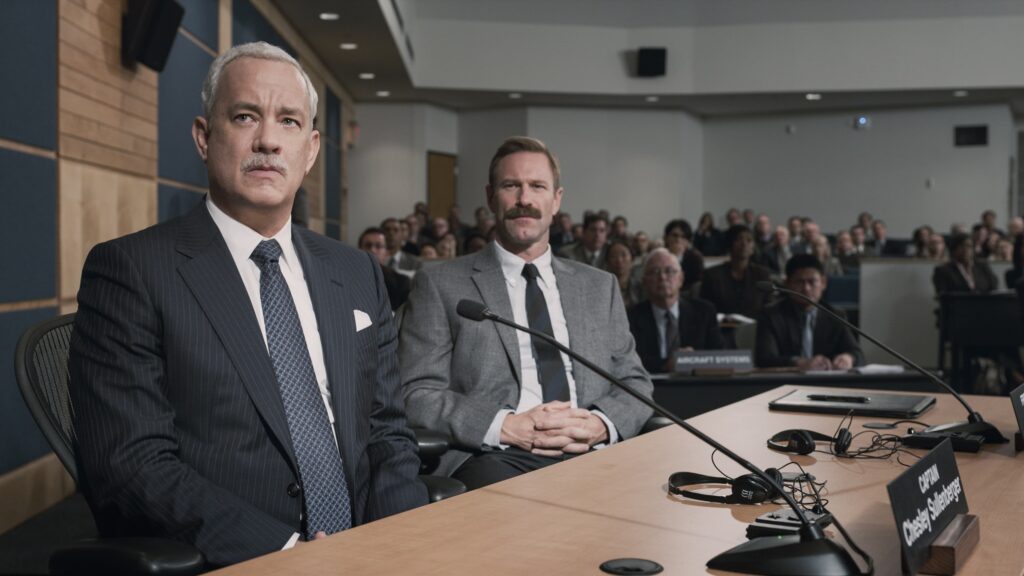 Come finisce il film Sully: l’importanza del “fattore umano” Una scena del film Sully