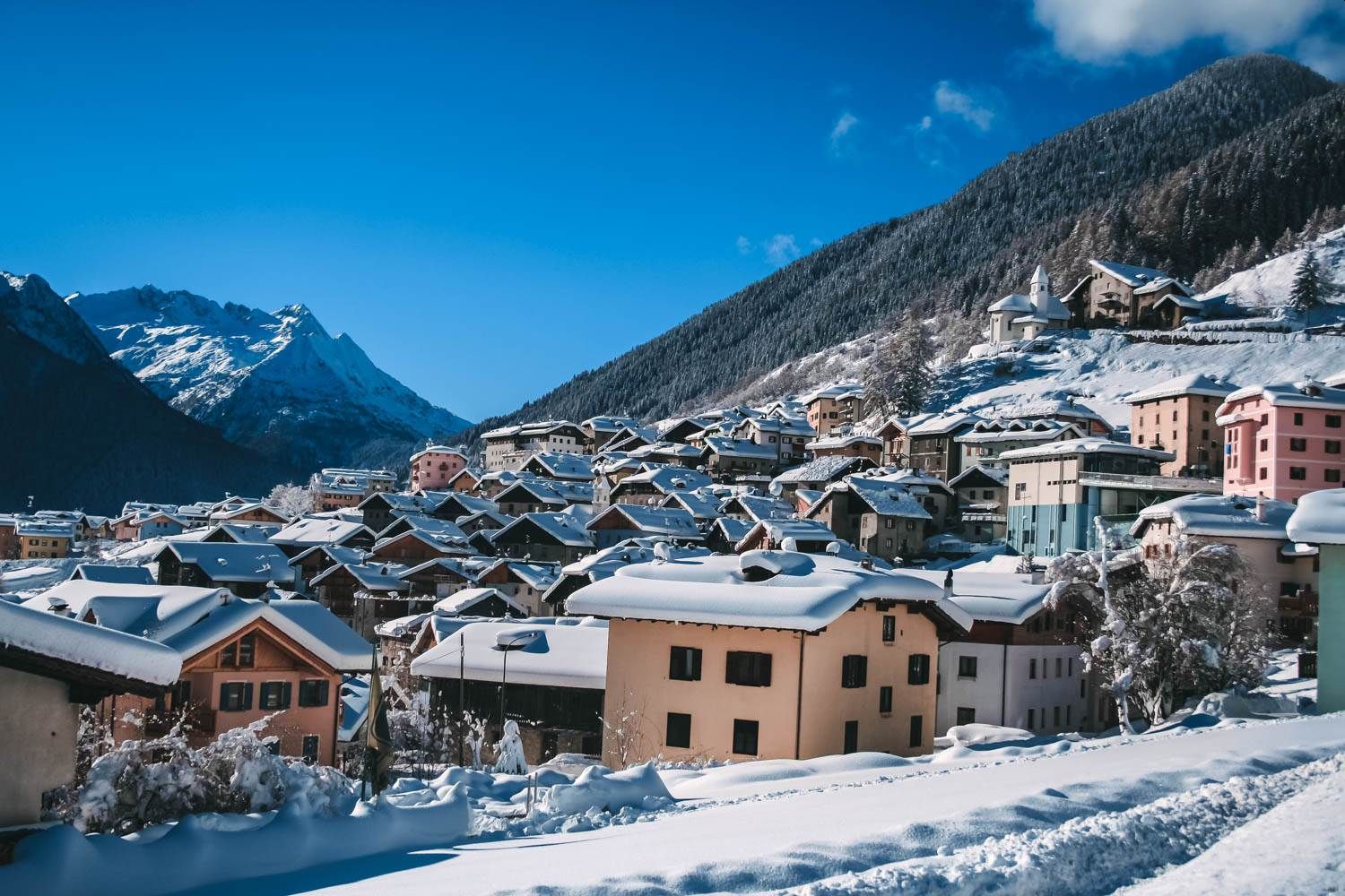 Una vista di Vermiglio