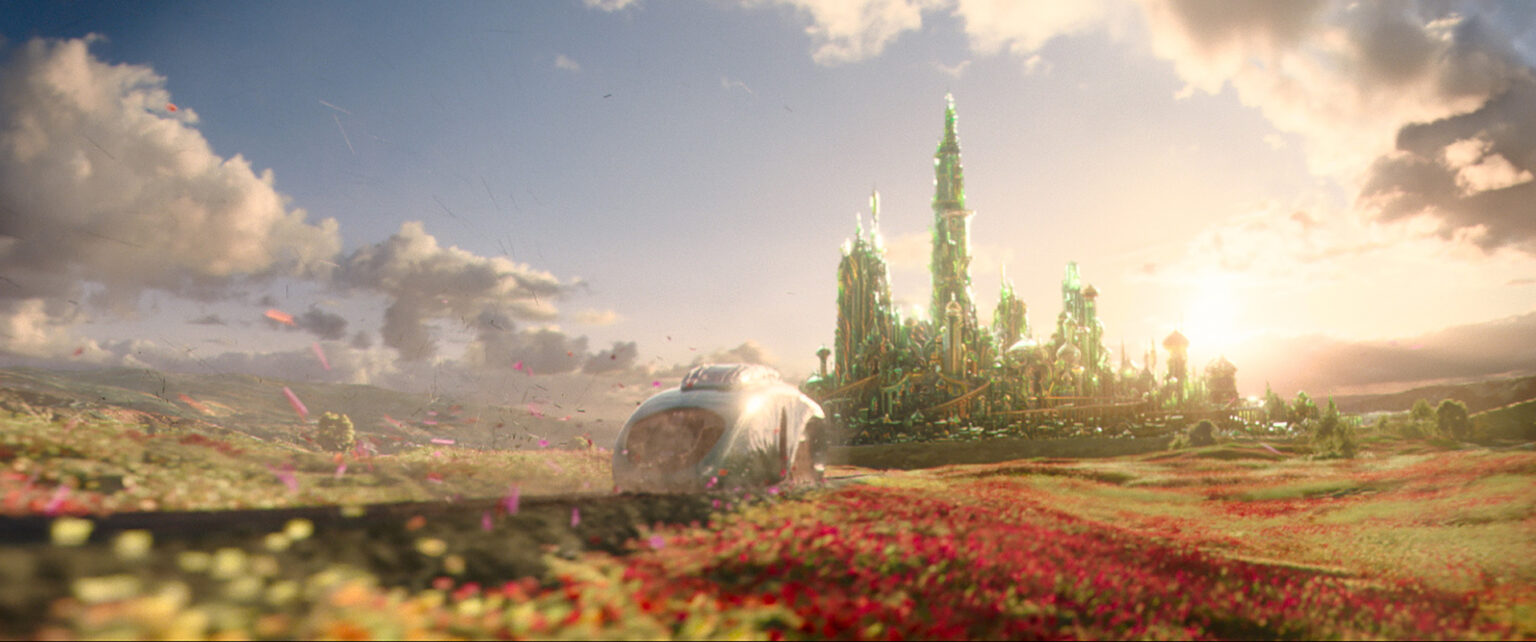 Dove è stato girato il film Wicked: tutte le location, dal campo di tulipani a Munckinland Una scena di Wicked (fonte: Universal)