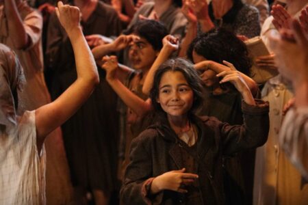 Dea Lanzaro in una scena di Napoli - New York