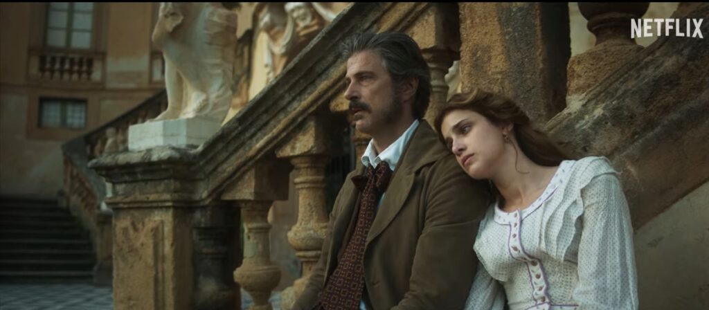 Il gattopardo, data d’uscita e poster della serie Netflix tratta dal romanzo Il gattopardo, una scena