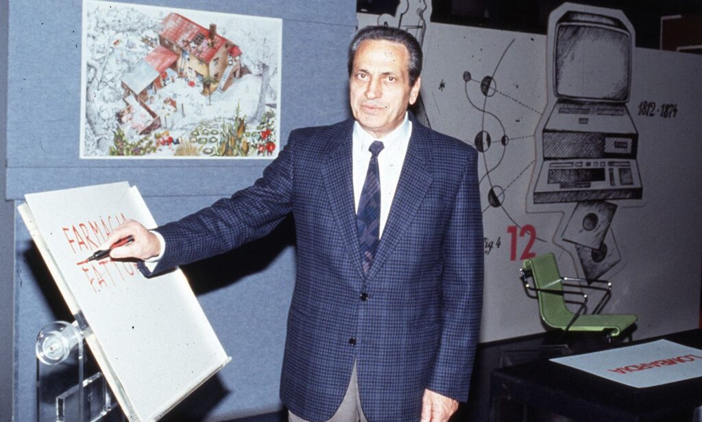 Il maestro Alberto Manzi