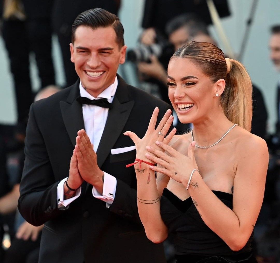 Alessandro Basciano e Sophie Codegoni a Venezia