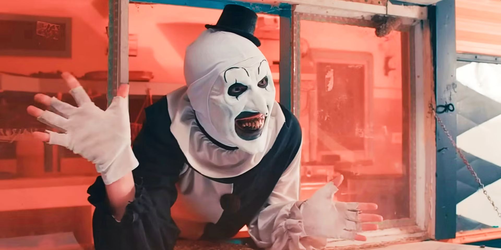 Art the Clown in una scena di Terrifier