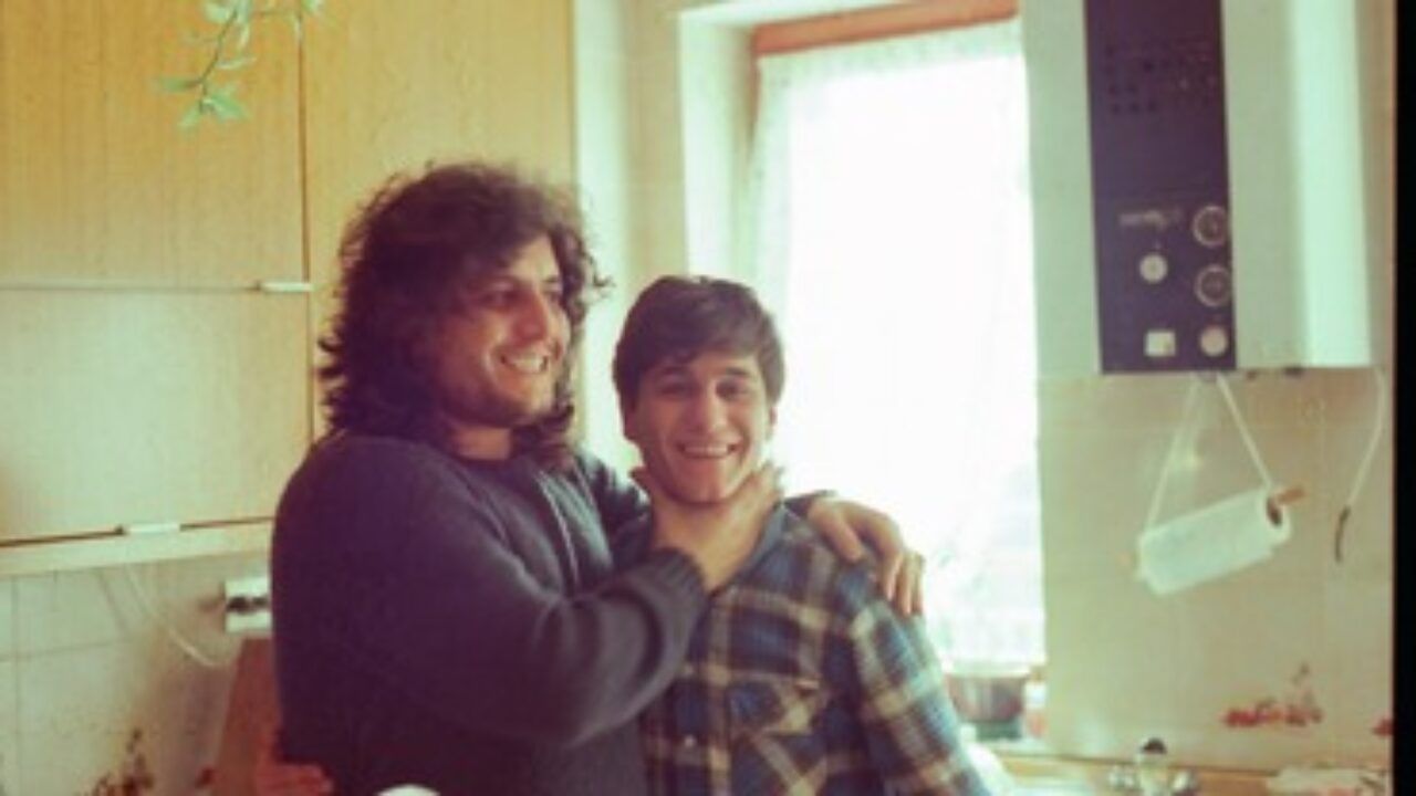 Pino Daniele e suo fratello Carmine da ragazzi