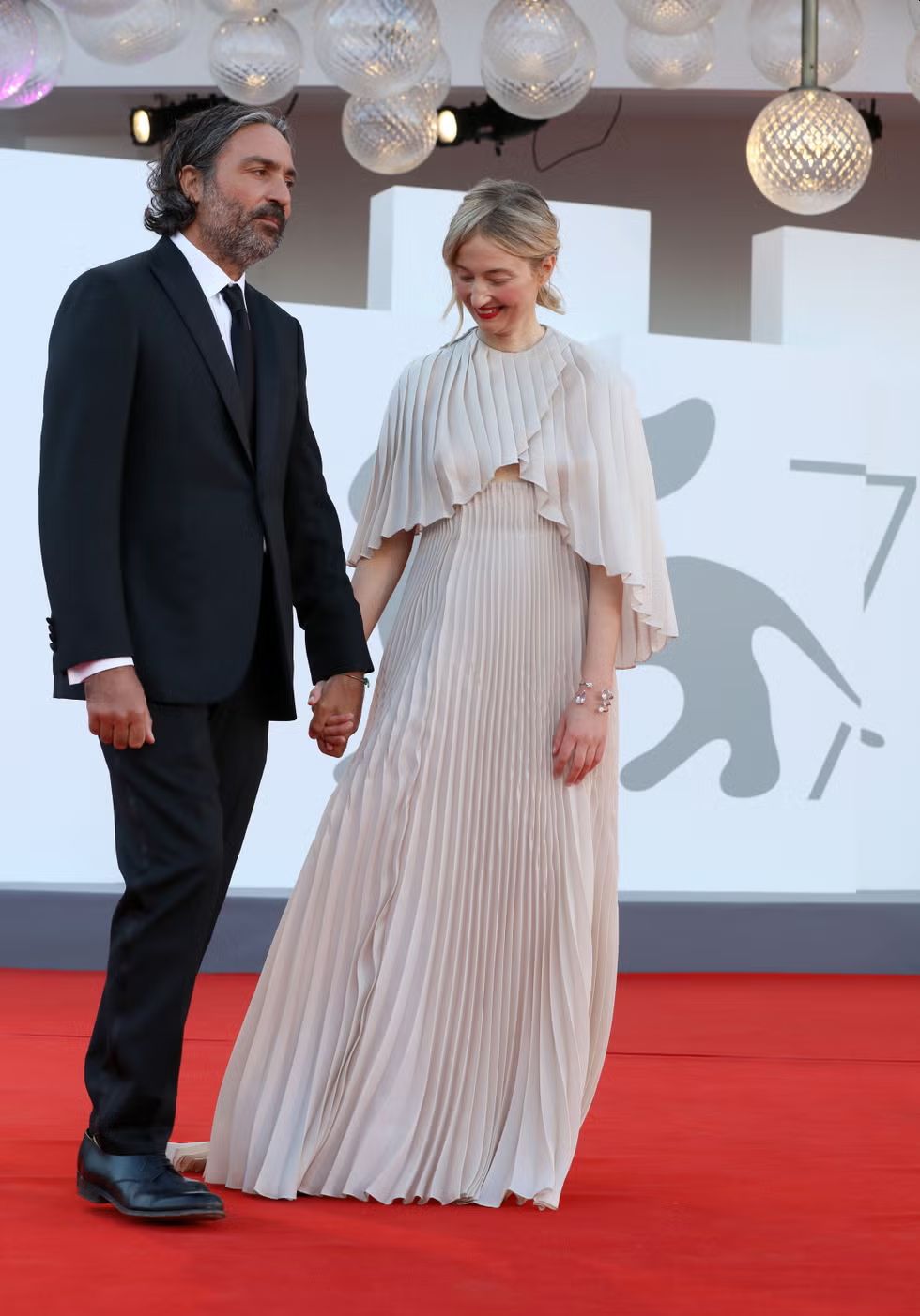 Saverio Costanzo e Alba Rohrwacher sul red carpet