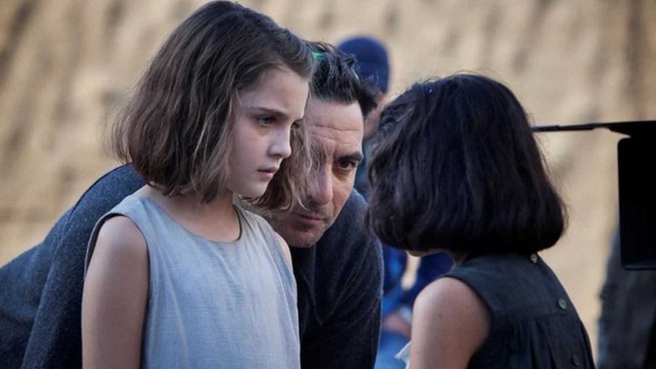 Savero Costanzo sul set de L'amica geniale