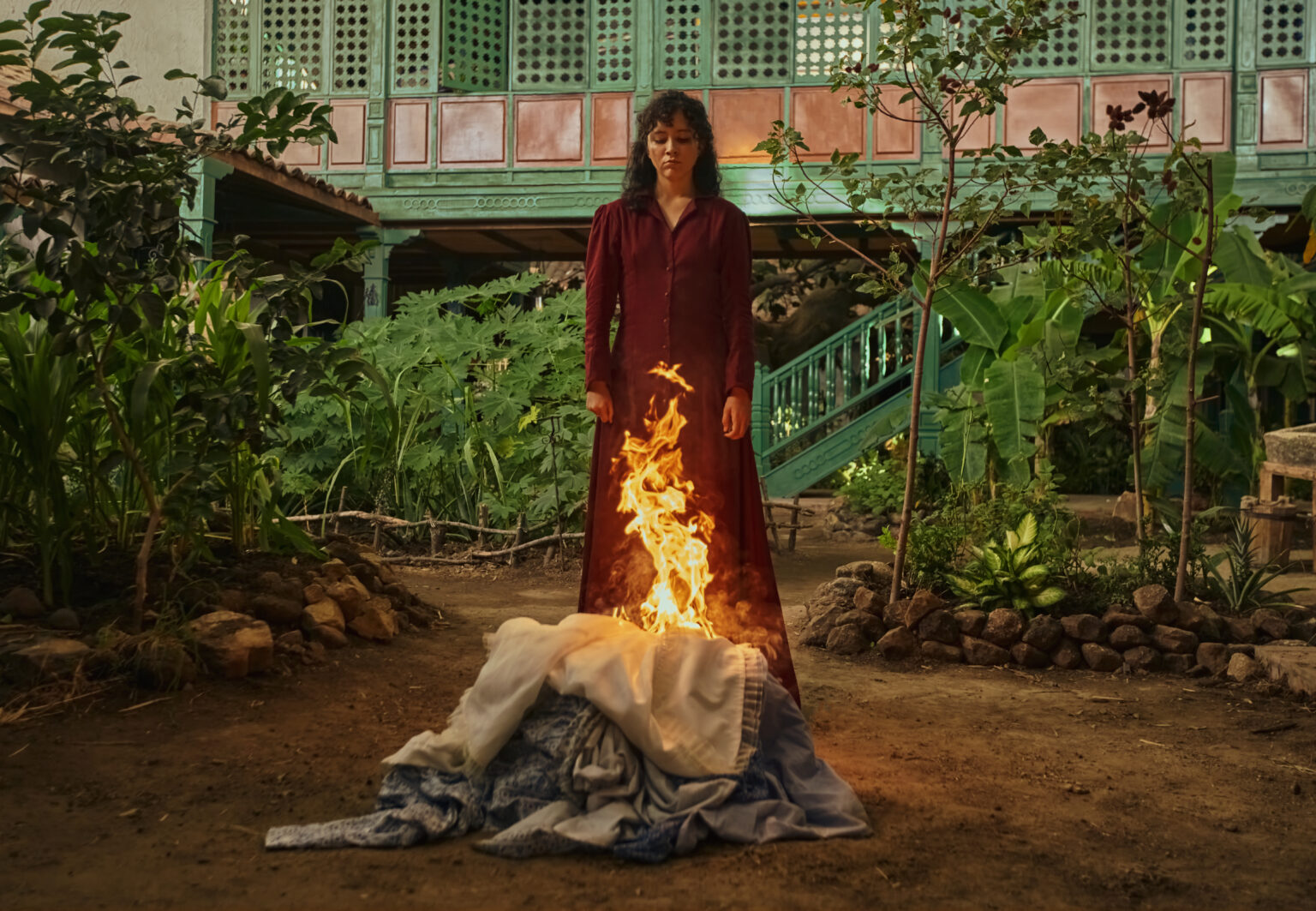 Una scena di Cent'anni di Solitudine (fonte: Netflix)