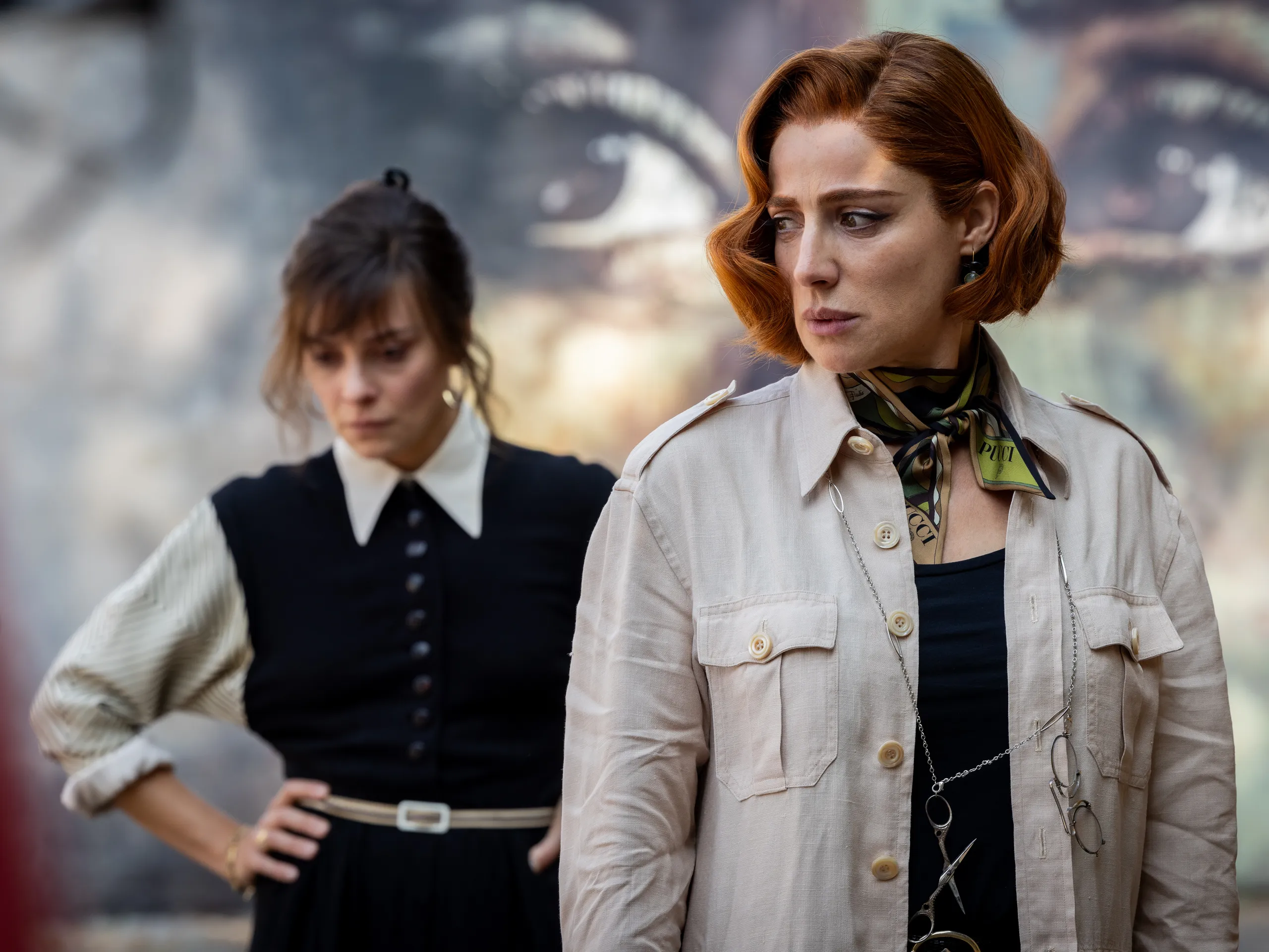 Luisa Ranieri in una scena del film Diamanti.