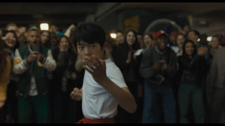 Una scena di Karate Kid: Legends