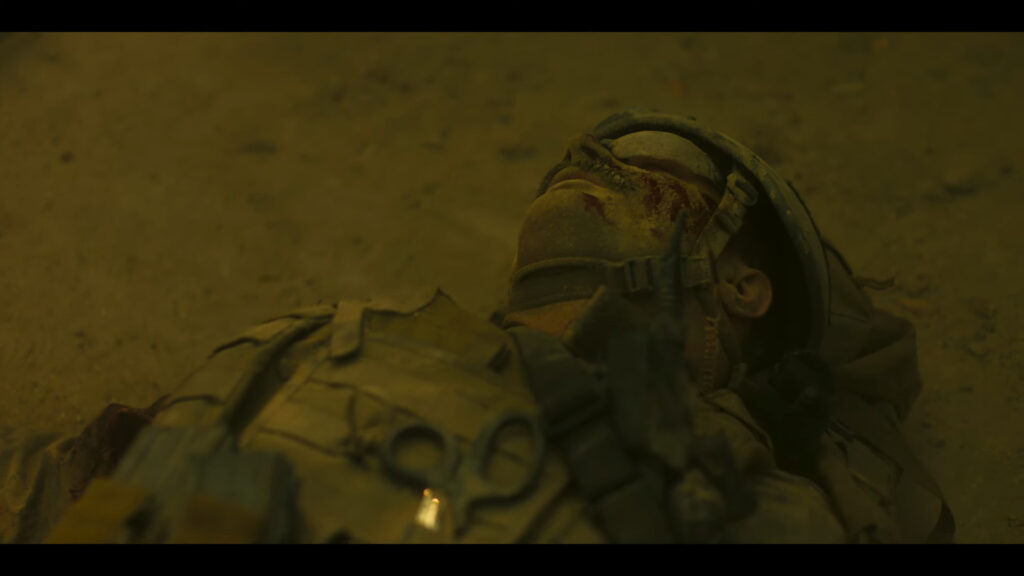 Una scena di Warfare