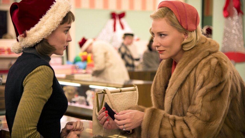 Rooney Mara e Cate Blanchett in Carol