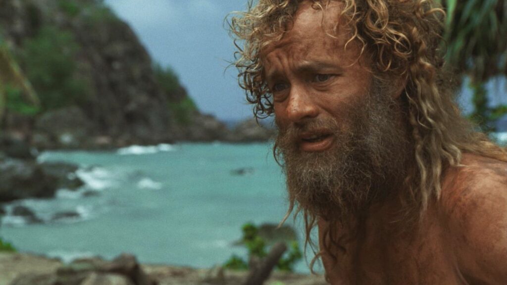 Una scena di Cast Away (fonte: DreamWorks Pictures)