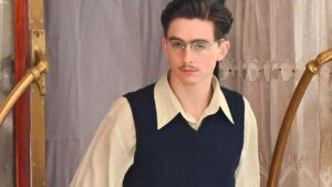 Timothée Chalamet in Marty Supreme (fonte I Wonder)