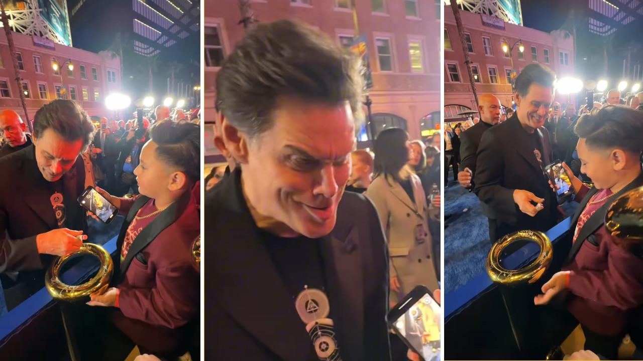 “Jim Carrey, quando ti rivedremo come Il Grinch?” La sua risposta è epica (VIDEO)