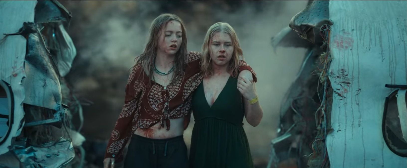 Charlie e Sara nel finale de La Palma