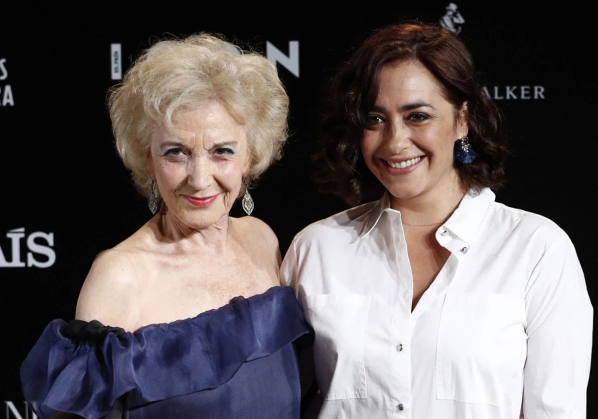 Marisa Paredes con la figlia, Maria Isasi
