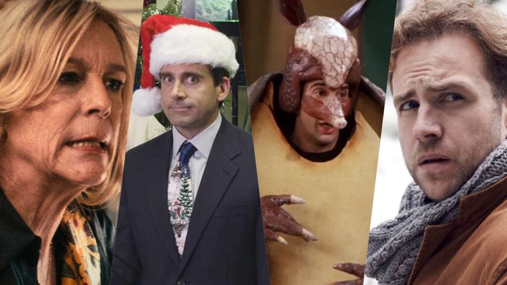 Collage migliori episodi di Natale delle serie tv