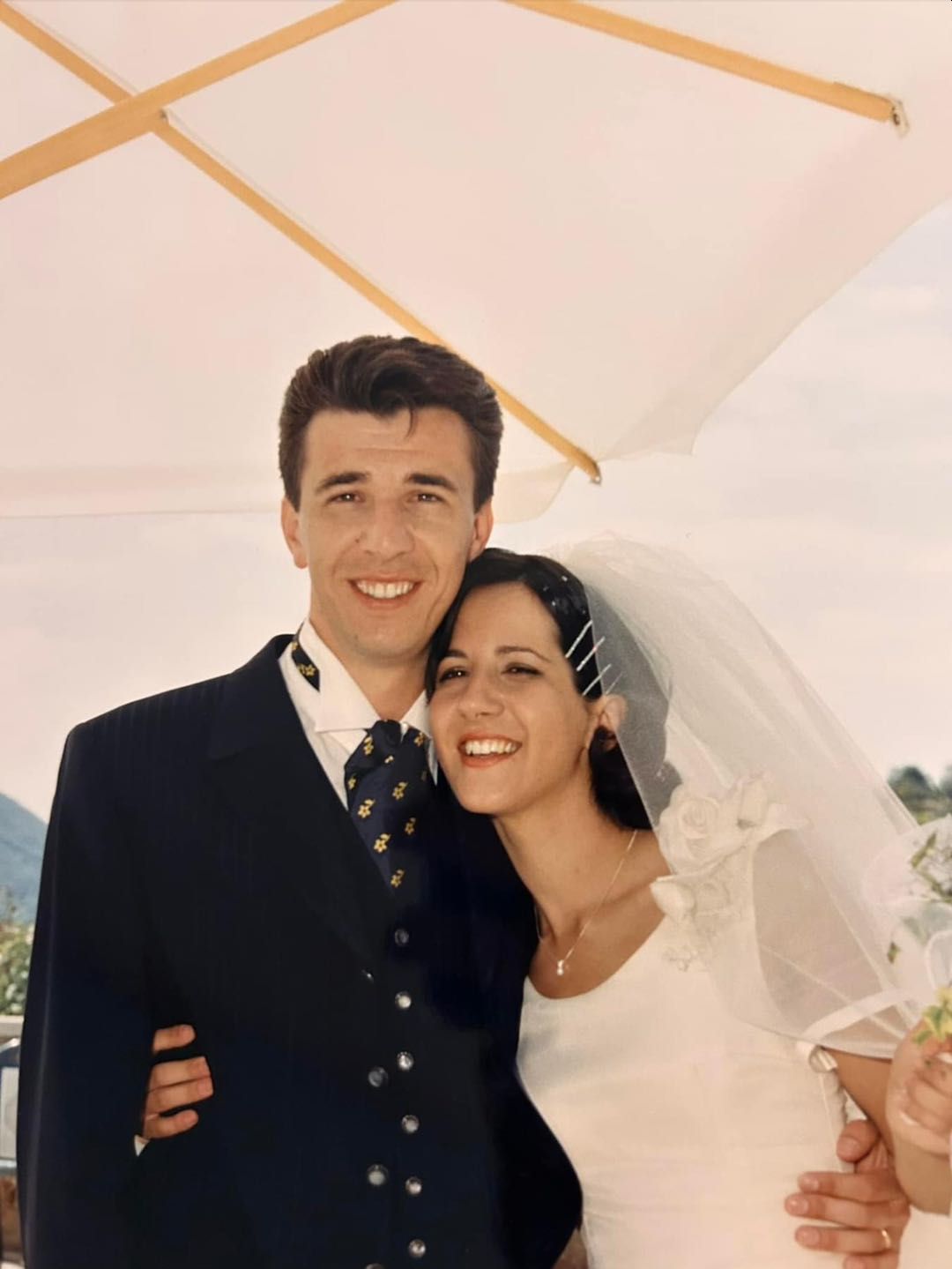 Monica Camerotto e Gino Cecchettin nel giorno del matrimonio