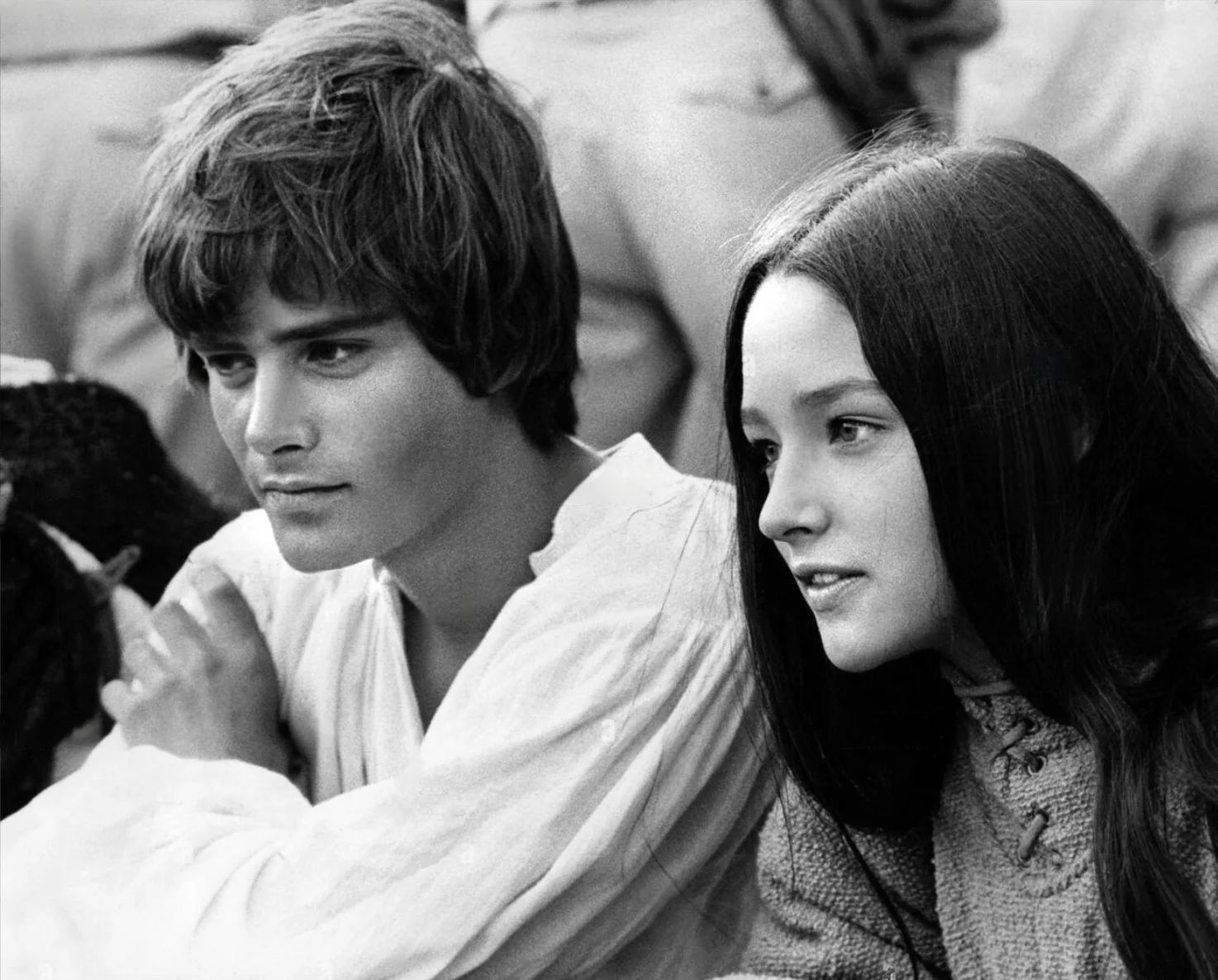 Olivia Hussey e Leonard Whiting in Romeo e Giulietta