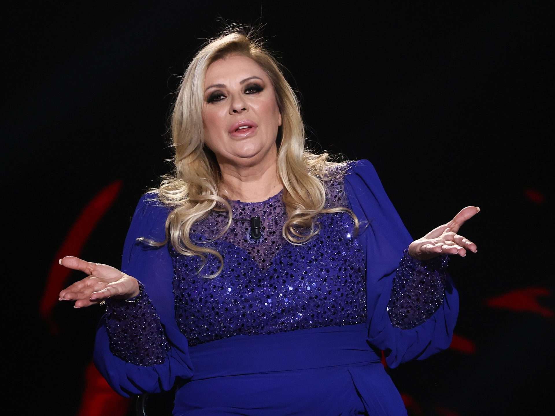 Tina Cipollari a Belve