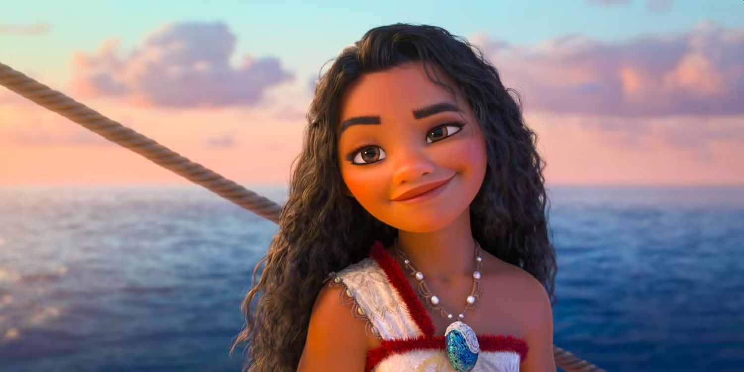 Vaiana nel film Disney Oceania