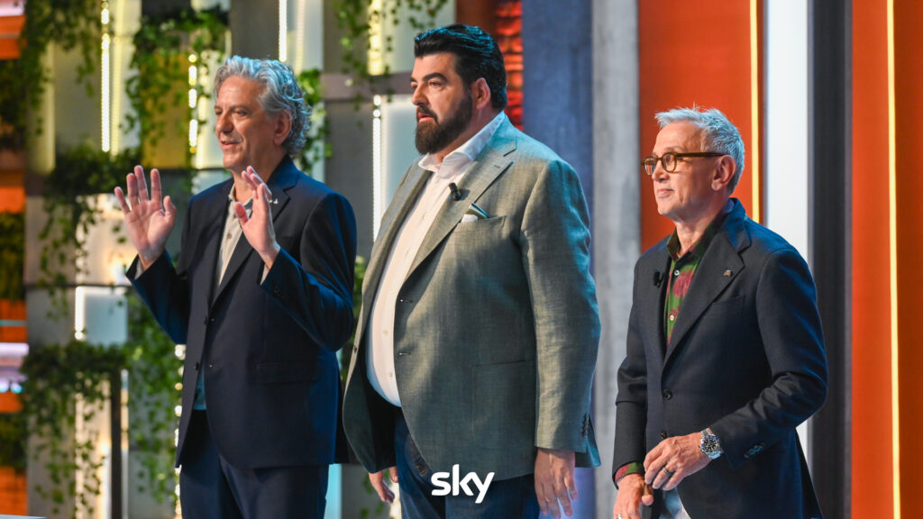 Un momento della terza puntata di Masterchef 14 (fonte Sky)