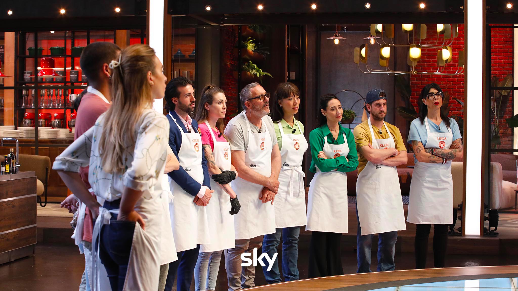 Un momento della sesta puntata di Masterchef 14 (fonte: Sky)
