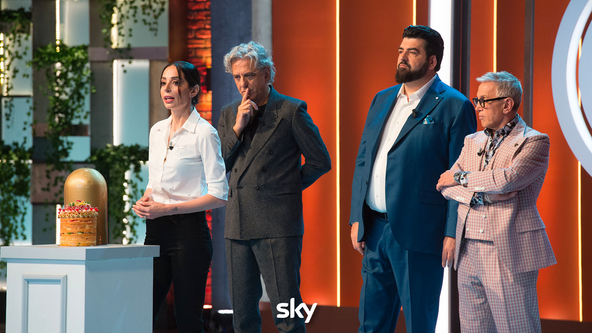 Un momento della settima Masterchef 14 (fonte Sky)
