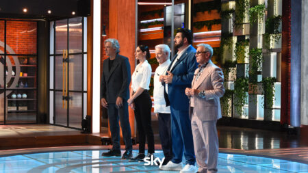 Un momento della settima Masterchef 14 (fonte Sky)